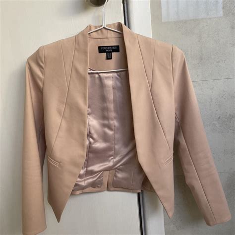 Forever New Blazer Cool Pink Nude For Depop