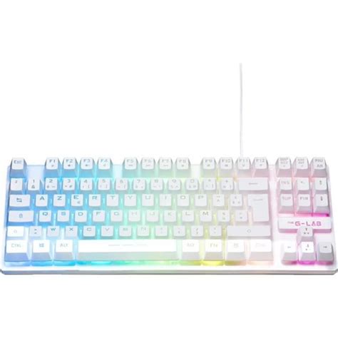 Clavier Gaming Membrane RGB TKL THE G LAB KEYZ CAESIUMT W FR FR