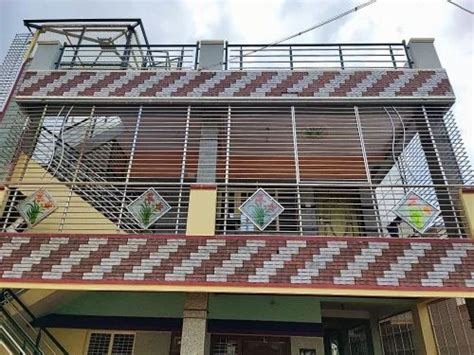 Material Stainless Steel Balcony Grills In Hyderabad For Office At Rs