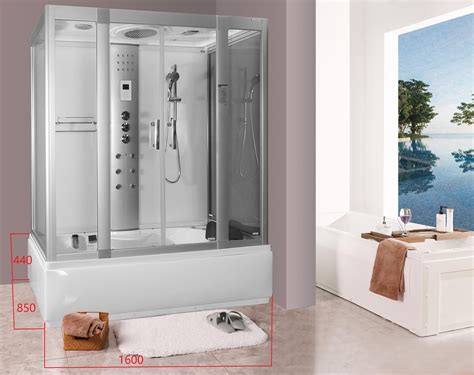 Steam Shower And Whirlpool Bath