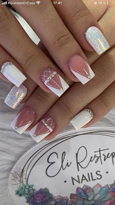 Pin by Jesicanails on Uñas Romantic nails French manicure nails