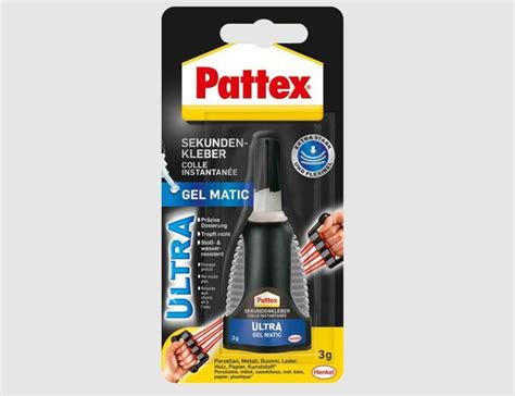 Pattex Sekunden Kleber Lf Gel Von Tedox F R Ansehen