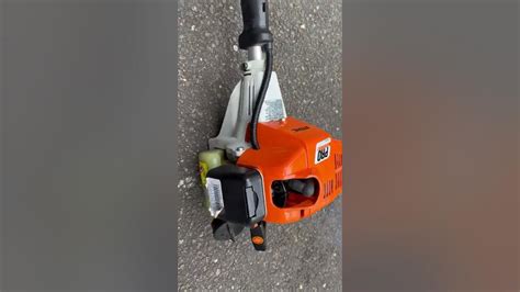 Stihl Fs 85 R Brushcutter Weedeater Weed Whacker Start And Run Youtube