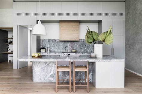 The Best 30 Marble Kitchen Design Ideas To Try Now