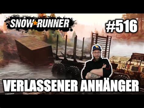 Snowrunner Verlassener Anh Nger Gameplay Ps Deutsch Let