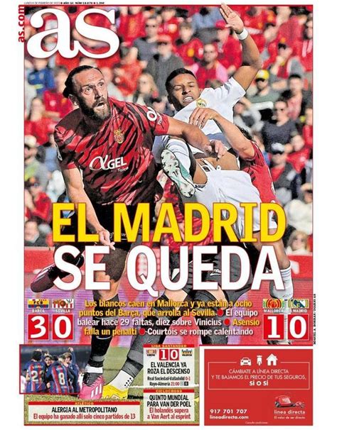 Fotos Estas son las portadas de la prensa deportiva del día