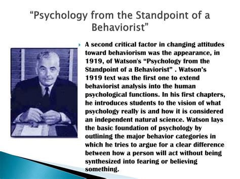 Ppt John B Watson Powerpoint Presentation Id 322020