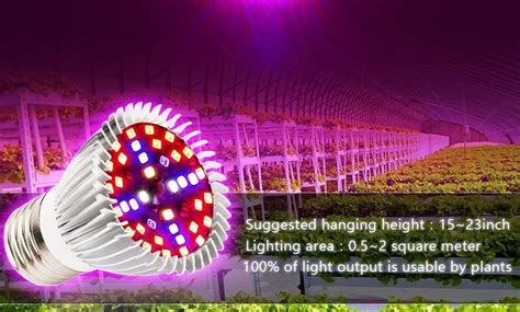 Led Grow Light Compatible With Full Spectrum E27 6pcs 【sale／76 Off】