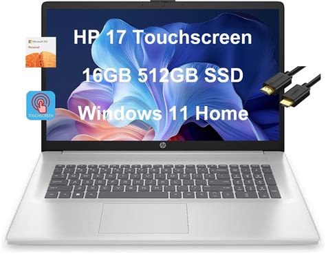 Amazon HP 17 Laptop 17 3 HD Touchscreen Intel Pentium N5030