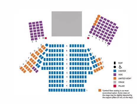 seating chart - Capital Repertory Theatre