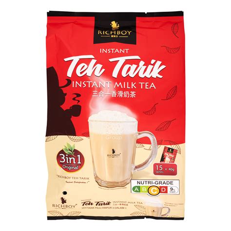 Richboy 3 In 1 Instant Milk Tea Teh Tarik NTUC FairPrice