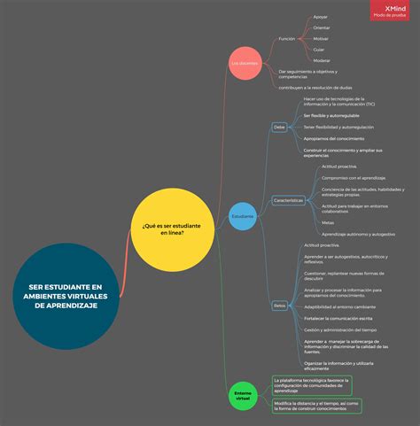 Mapa Conceptual Ser Estudiante Ava Y Estrategias Cognitivas Fabiola