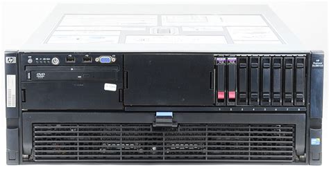HP ProLiant dl580 g5 Server 4x Xeon x7350 Quad Core 2.93 GHz 32 GB RAM ...