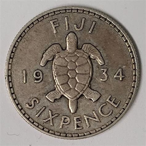 SIXPENCE FIJI 1934 SILBER Kaufen Auf Ricardo