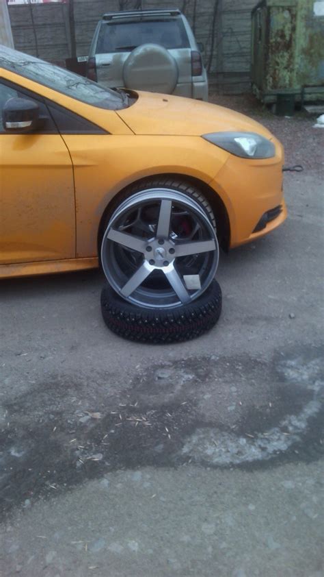большой машине — большие диски Vossen R20 — Cadillac STS, 4,6 л, 2006 ...