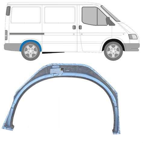 Ford Transit 1991 2000 Inner Rear Wheel Arch Right