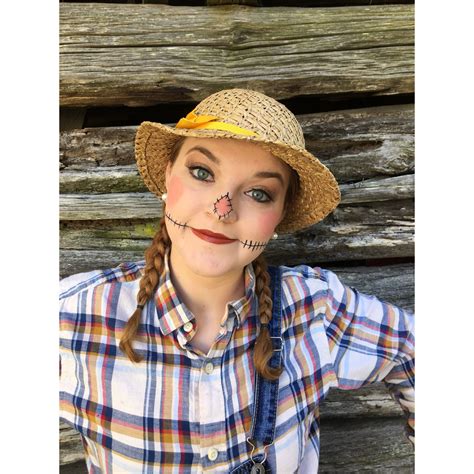 Easy Scarecrow Makeup For Beginners Scarecrow Makeup Makeup For