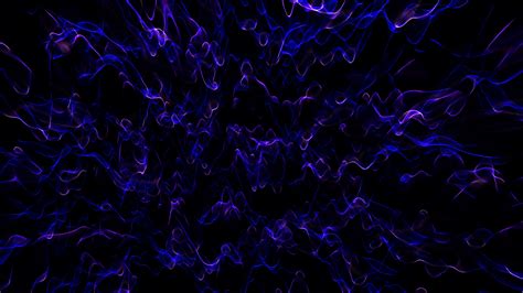 Dark Blue Waves Transparent Abstraction Background 4K HD Abstract ...