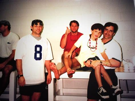 Steve Mariucci on Twitter: "Steve Young, Brett Favre, me and my son at ...