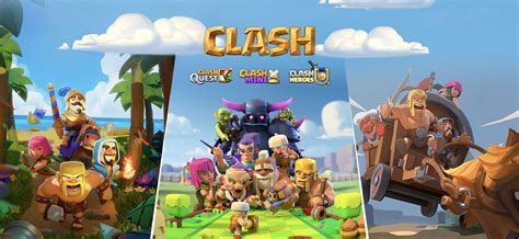 Clash Supercell Anuncia Tr S Novos T Tulos Da S Rie Clash De Jogos