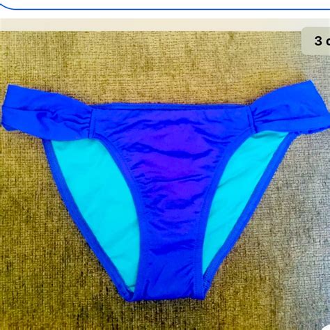 New Victoria S Secret Violet Bikini Bottom Size Xs Gem