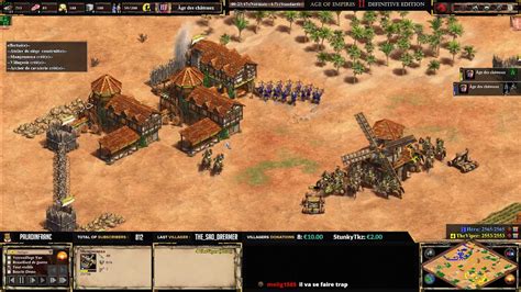 AoE 2 Définitive Edition EXPERT PLAYERS THE VIPER VS HERA MAP