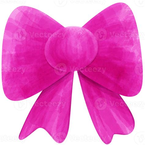 Cute Pink Ribbon Bow 39659419 Png