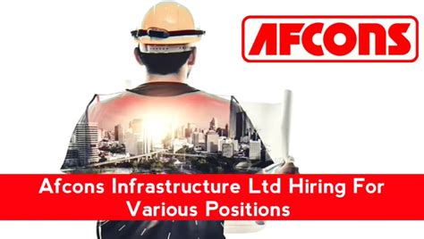 Afcons Infrastructure Ltd Recruitment 2024 | For Diploma, BE - Civil ...