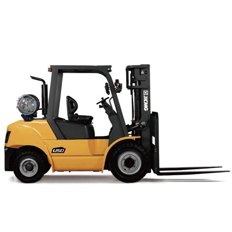 Xcmg 5t Gasoline And Lpg Forklift Fgl50t Gm Engine With Triplex Mast Machmall