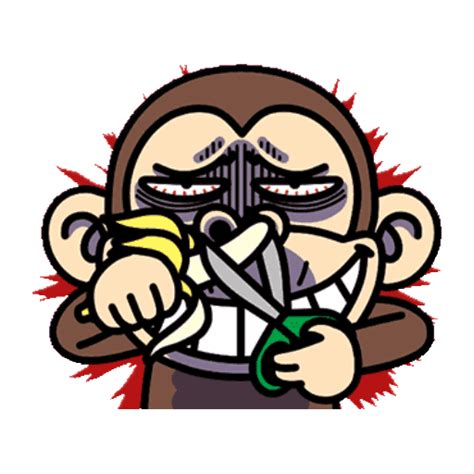 Sticker Maker - funny monkey 2