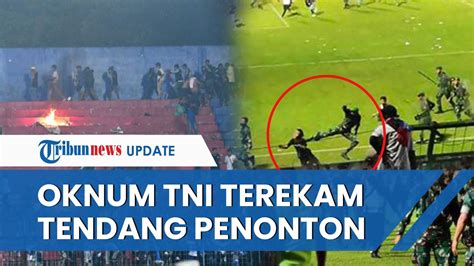 Viral Video Tni Tendang Kungfu Suporter Saat Tragedi Kanjuruhan