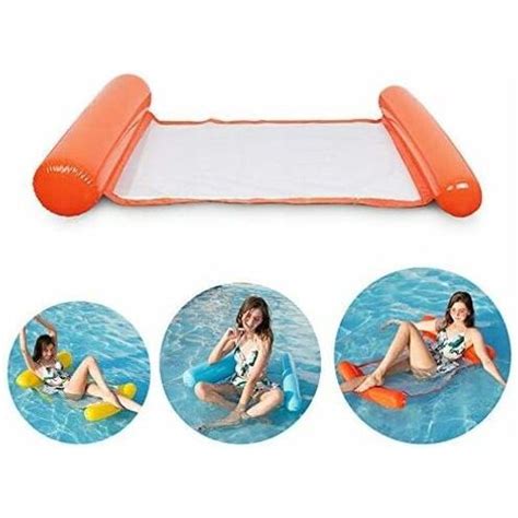 Hamac Deau Lit Flottant Wahaison Bouée Gonflable Pour Piscine