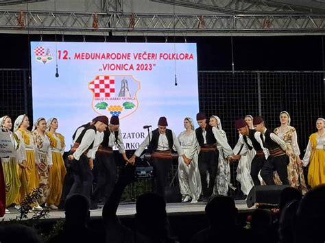 FOTO Održane Međunarodne večeri folklora Vionica 2023 nastupili i