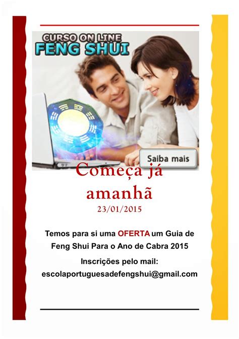 Curso Geral De Feng Shui Escola Portuguesa De Feng Shui