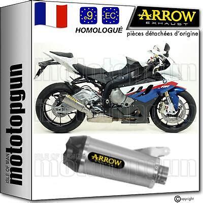 Arrow Pot Echappement Approuve Works Titanium C Bmw S S Rr