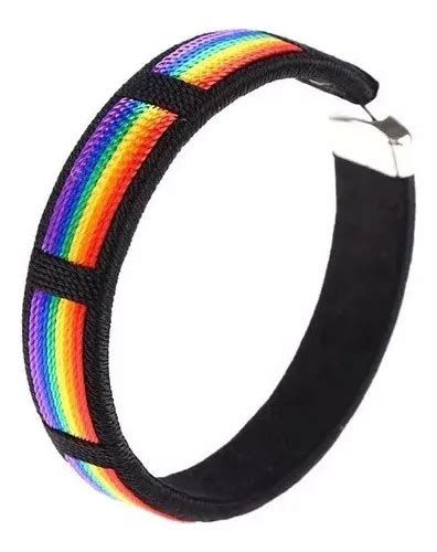Lgbt Pulsera Correa Arco Ris Lgbt Orgullo Gay Brazalete Meses Sin Inter S