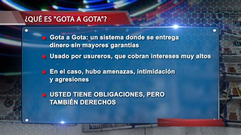 Noticias Visi N On Twitter Ahora Sabe Qu Es El Sistema Gota A