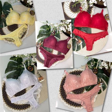Conjunto De Lingerie Bojo Na Renda E Calcinha Na Microfibra Fio De Renda Shopee Brasil