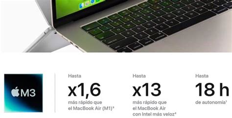 Apple Actualiza Sus MacBook Air Con El SoC Apple M3