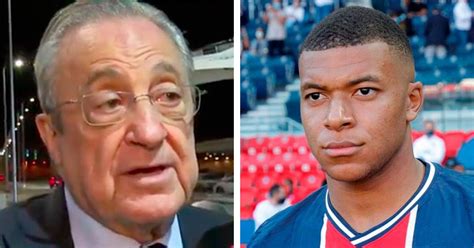 Florentino Perez R Pond Ironiquement Un Journaliste Espagnol Qui Le