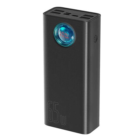 Baseus Amblight 65W 30000mAh Black Power Bank Price In Pakistan