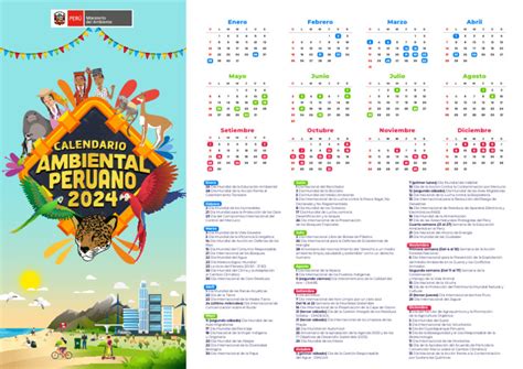 Calendario Ambiental Peruano 2024 | PDF | Entorno natural | Residuos
