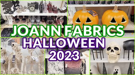 JOANN FABRICS HALLOWEEN 2023 SHOP WITH ME HALLOWEEN DECOR YouTube