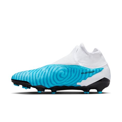 Nike Phantom Gx Pro Montante Fg Blanc Bleu Sur Foot Fr