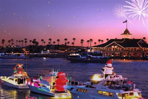 Newport Beach Boat Parade Fireworks Mella Chloris