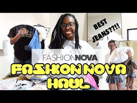 HUGE FASHION NOVA HAUL Jean Try On Haul YouTube