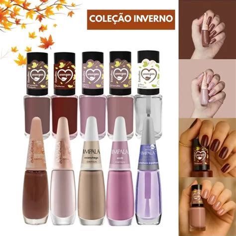 Kit Esmaltes Impala E Sou Vegan Nude Tend Ncias Verniz Nude Mercadolivre