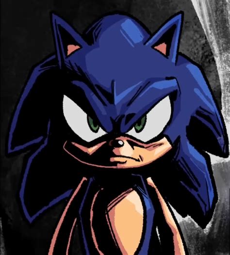 sonic staring at you Blank Template - Imgflip