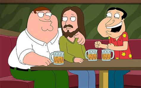 HD wallpaper: Family Guy, Peter Griffin, Glenn Quagmire, Beer, Jesus ...