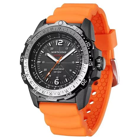 ᐉ Часы наручные мужские North EDGE EVOQUE 2 механические Orange (590347 ...